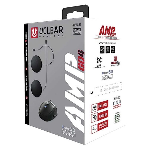 U-clear Amp Go4 S Intercom Sort