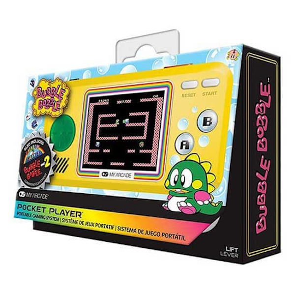 My Arcade Retro Konsol Pocket Player Bubble Bobble