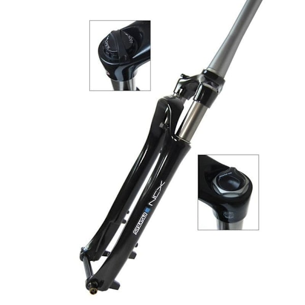 Sr Suntour Sf17 Ncx D Air Lo 15qlc32s A-head Grusgaffel Søvfarvet 28´´ - 700 / 63 mm