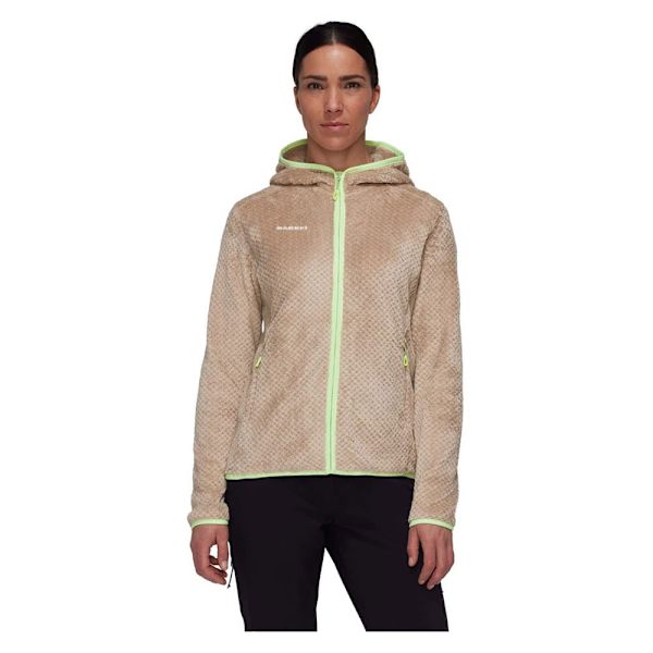 Mammut Innominata Fleecejacka Med Dragkedja Beige S Kvinna