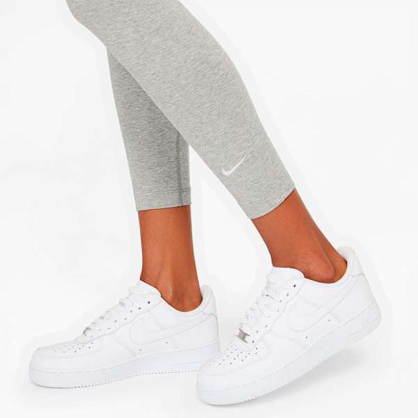 Nike Sportswear Essential Leggings Grå M Kvinna