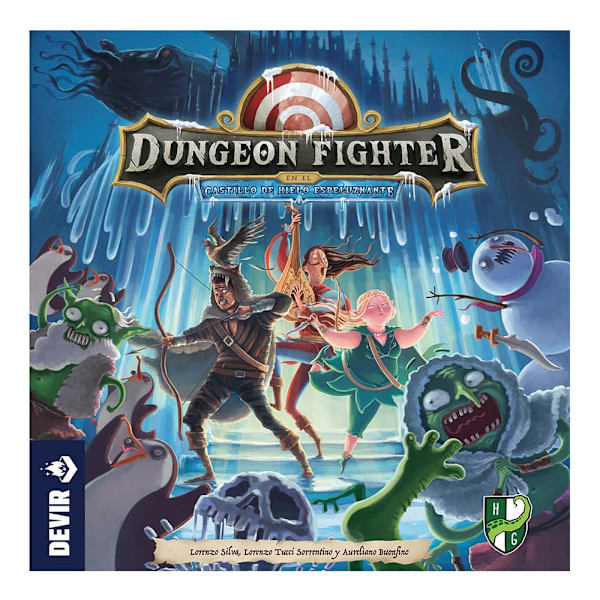 Devir Dungeon Fighter Castillo De Hielo Espeluznante Brädspel