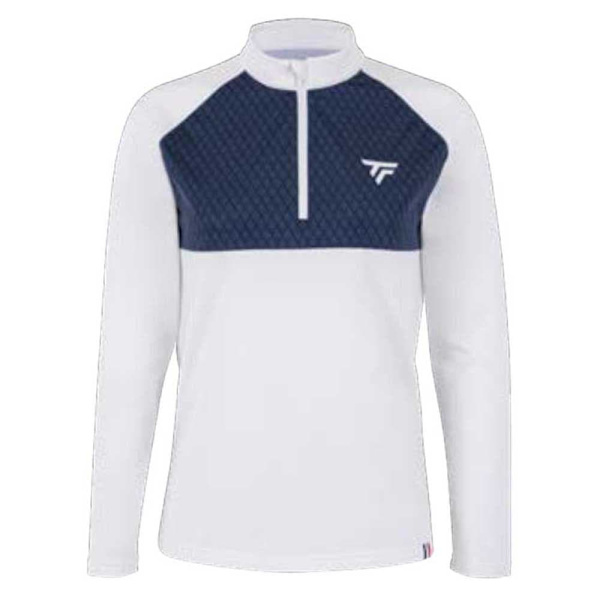 Tecnifibre Långärmad T-shirt Thermo Zipper Vit XL Kvinna