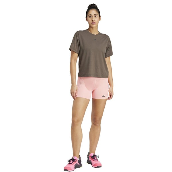 Adidas Power 3 Stripes T-shirt Med Korta ärmar  XL Kvinna
