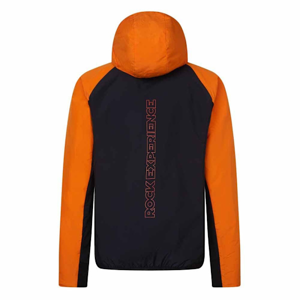 Rock Experience Regnjakke Med Fuld Lynlås Elim Padded Orange XL Mand
