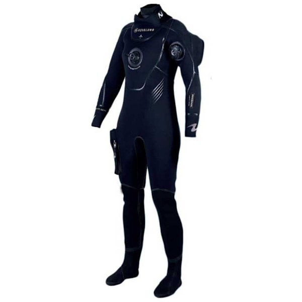 Aqualung Tørdragt Blizzard Slim Fit Kvinde Sort L