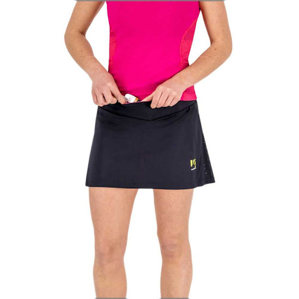 Karpos Nederdel Lavaredo Run Sort XS Kvinde