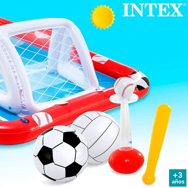 Intex Multisport Inflatable Play Center 325x267x102 Cm Monivärinen 325 x 267 x 102 cm