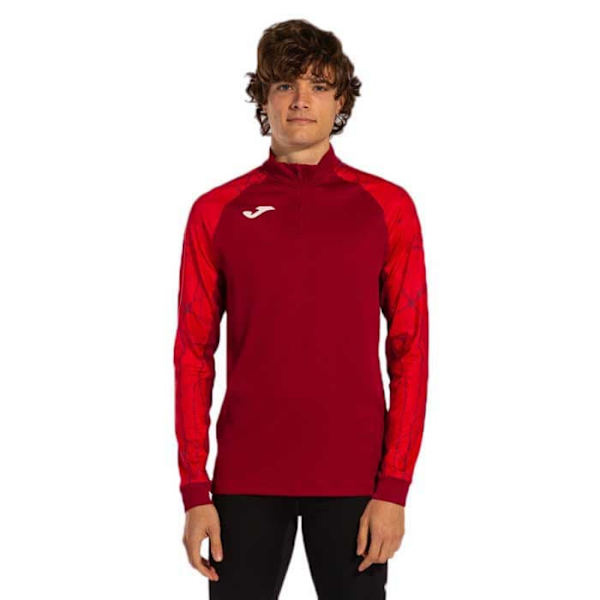 Joma Puoliksi Vetoketjullinen Pusero Elite Ix Punainen 2XL Mies