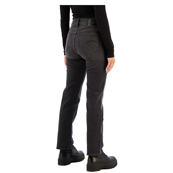 G-star Strace Straight Fit Jeans Grå 28 / 28 Kvinna