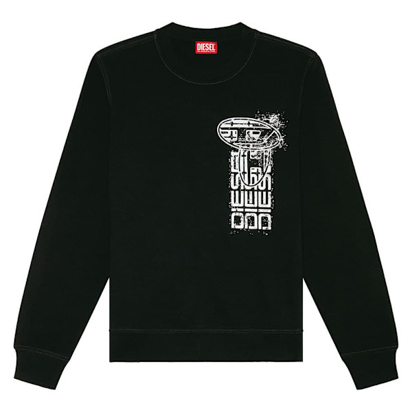 Diesel Ginn K39 Sweatshirt Sort XL Mand