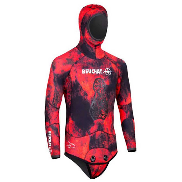 Beuchat Suomalainen Takki Redrock 7 Mm Punainen XS