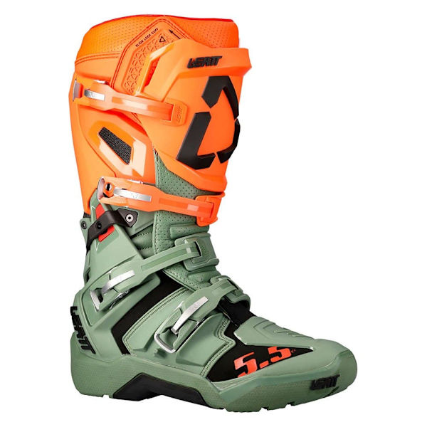 Leatt Moottoripyörä Saappaat 5.5 Flexlock Enduro Vihreä EU 44 1/2 Mies