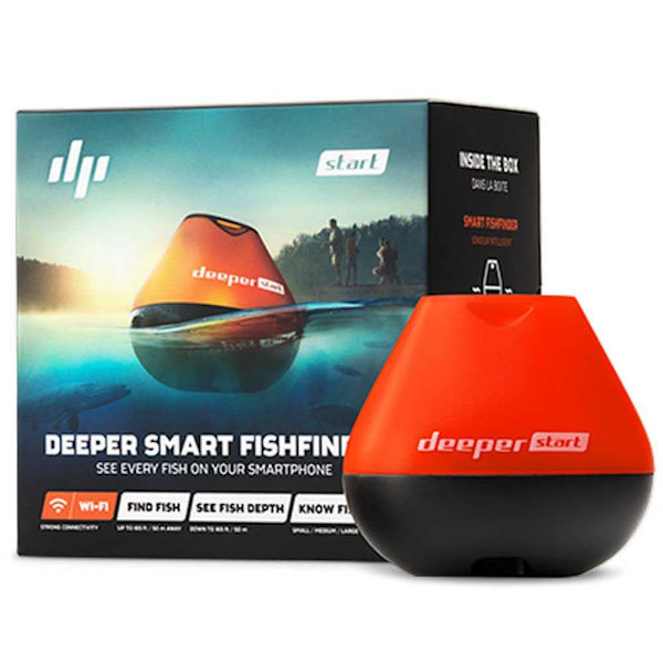 Deeper Fishfinder Start Orange,Sort