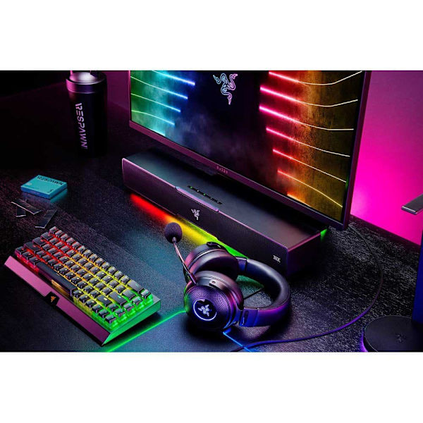 Razer Peliäänipalkki Leviathan V2 65w Musta