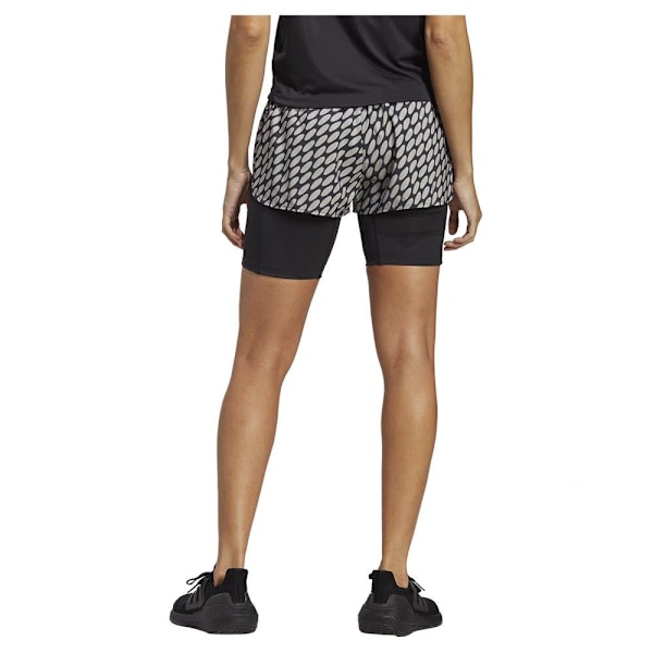 Adidas Shorts Marimekko 2 In 1 Brun,Sort XS Kvinde