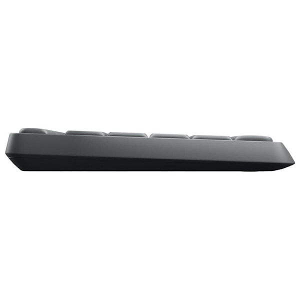 Logitech Trådløst Tastatur Og Mus Mk235 Grå German QWERTZ