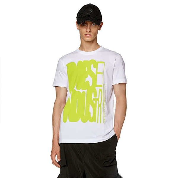 Diesel Kortærmet T-shirt Diegor K66 Gul L Mand