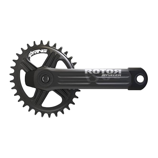Rotor Direktmonterad Effektmätare Inpower Mtb Svart 175 mm