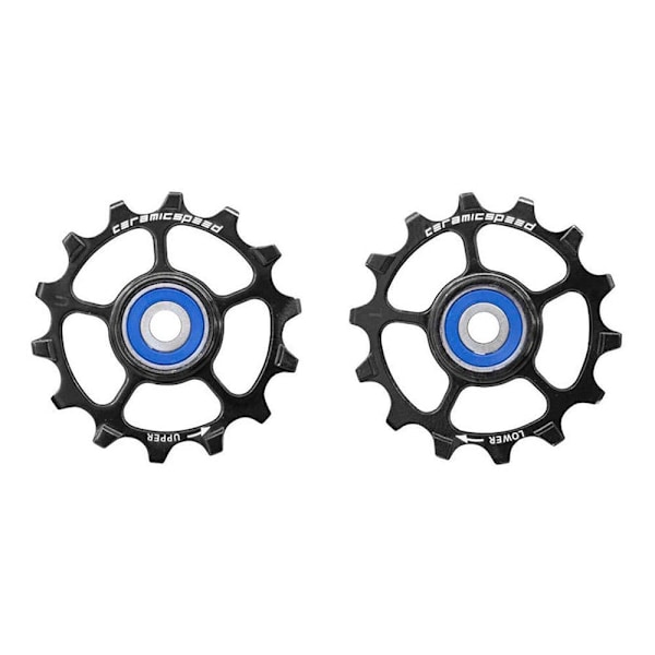 Ceramicspeed Jockey Hjul Shimano Xt/xtr Alloy Pulleys 12s Sort 14t