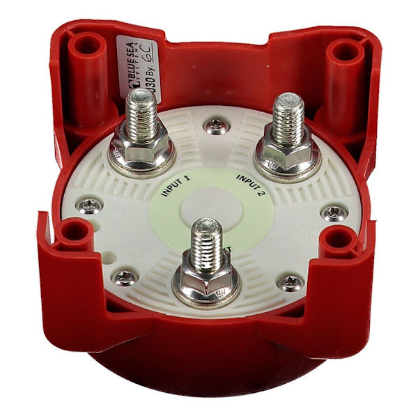 Blue Sea Systems E Series Selector Battery Switch Punainen 4 Way