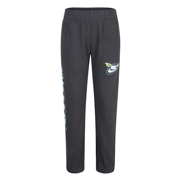 Nike Kids Sweat Bukser French Terry Sort 6-7 Years