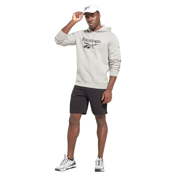 Reebok Luvtröja Identity Modern Camo Fleece Grå S Man