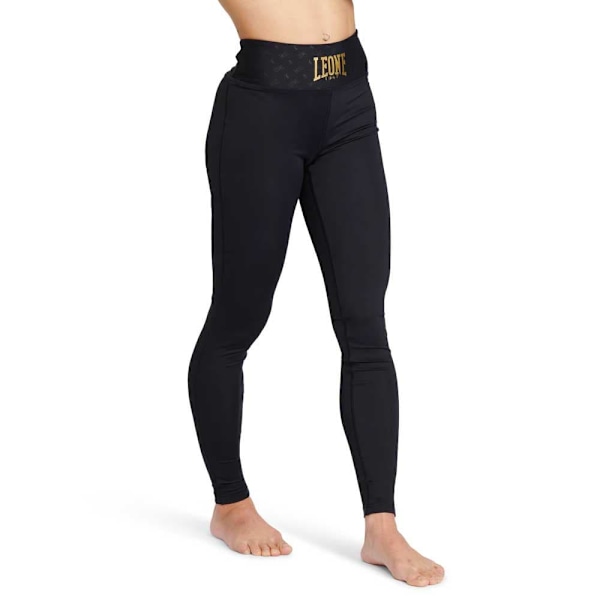 Leone1947 Leggings Dna Sort L Kvinde