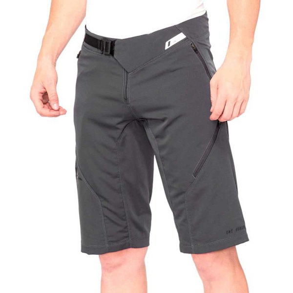 100percent Airmatic Shorts Grå 28 Mand