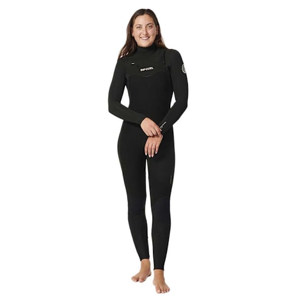Rip Curl Langærmet Neoprendragt Med Brystlynlås D/patrol 5/3 Mm Sort 6