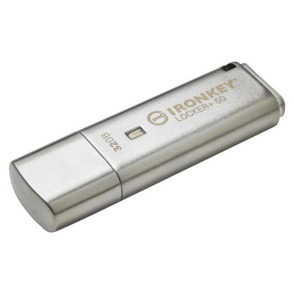 Kingston Pendrive Ironkey Locker Iklp50 32gb Silver