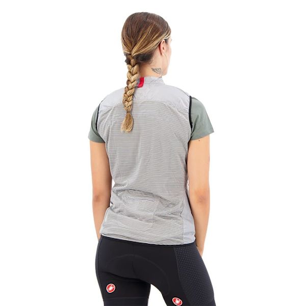 Castelli Gilet Aria Grå S Kvinde