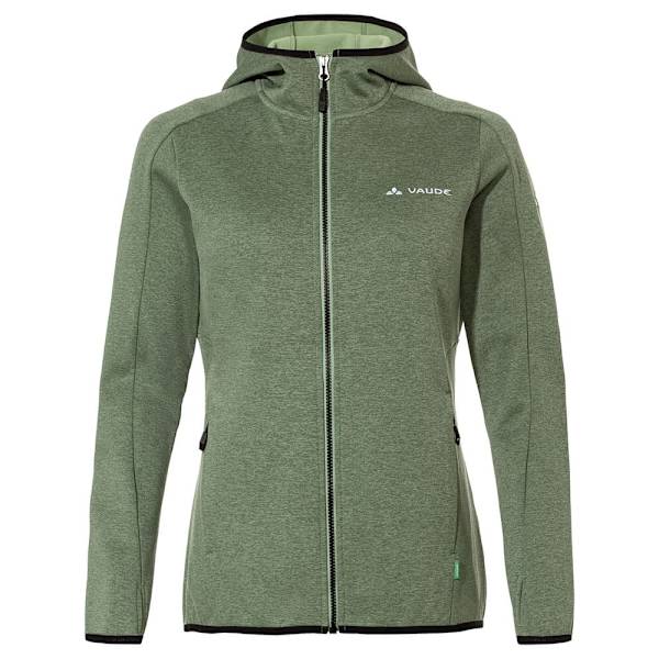 Vaude Valsorda Fleecejacka Med Dragkedja Grönt 44 Kvinna