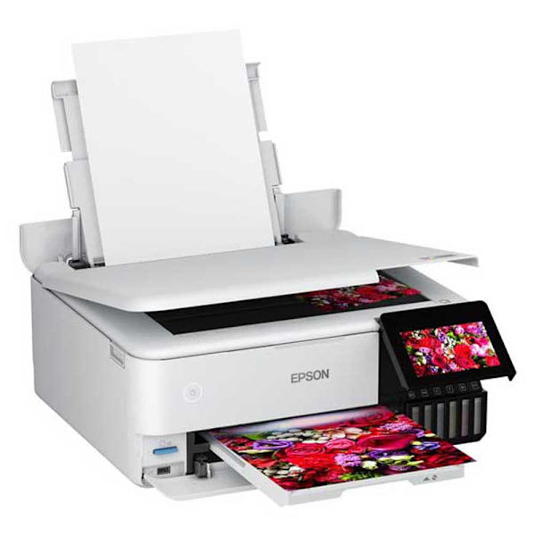 Epson Multifunktionsprinter Ecotank Et-8500 Hvid One Size / EU Plug