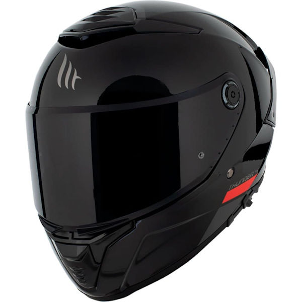 Mt Helmets Thunder 4 Sv Solid A1 Fullface-hjelm Sort 2XL