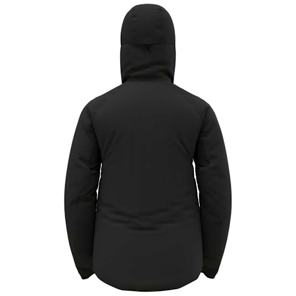Odlo Jakke Ascent S-thermic Hooded Sort XL Kvinde