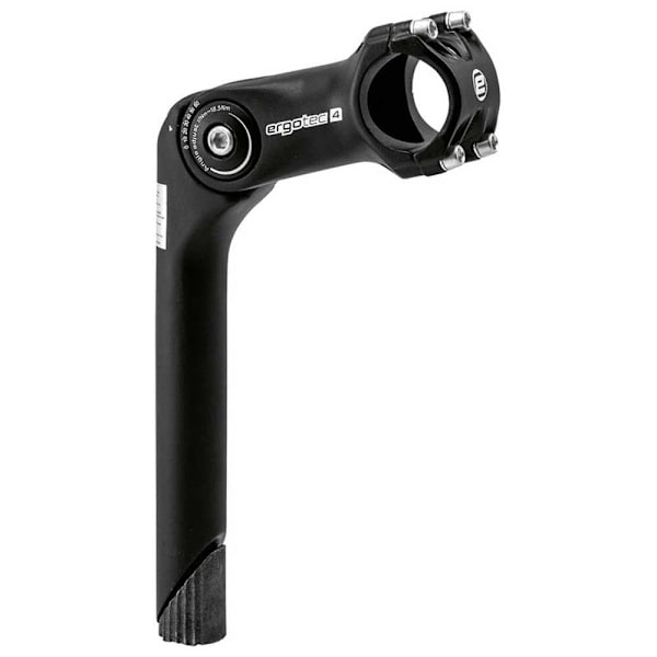 Ergotec Octopus 2 Sl 60 25.4 Mm Cykel Frempind Sort 180 mm / 0º - 50º