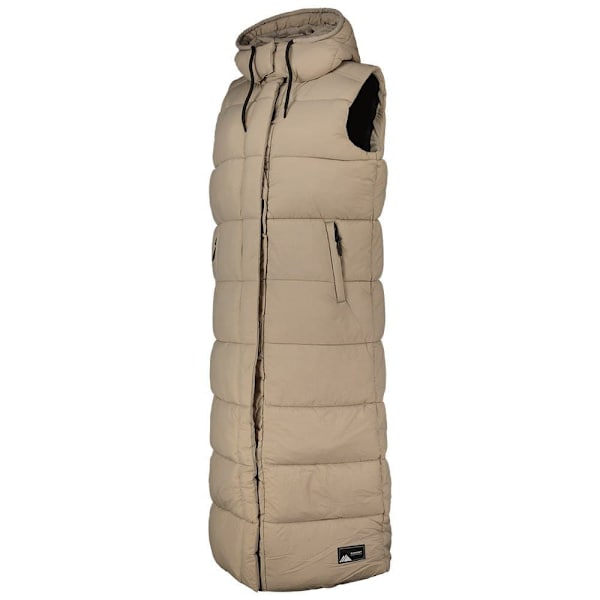 Superdry Dunväst Ripstop Longline Beige S Kvinna