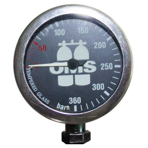 Oms Master Spg 52 Mm 360 Bar Musta,Hopeinen