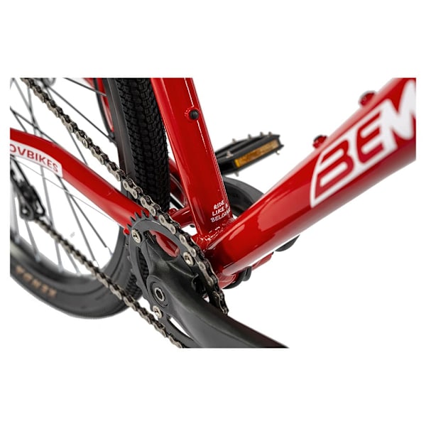 Bemoov R26´´ Cs-h100 10s 2024 Gravelcykel Rød 10-16 Years Dreng