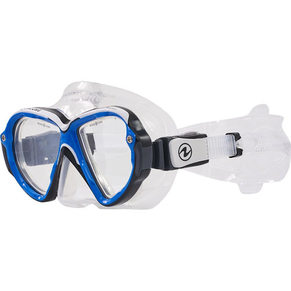 Aqualung Maske Reveal Ultrafit Transparent,Blå M