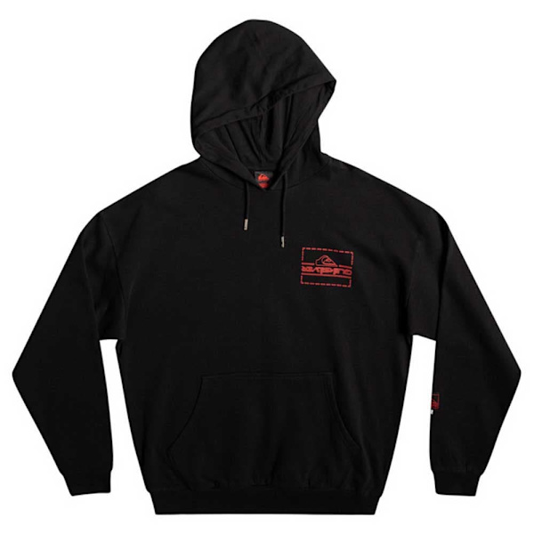 Quiksilver Hættetrøje Upside Down Sort XS Mand