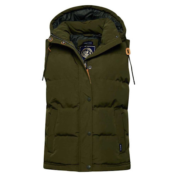 Superdry Väst Everest Grönt M Kvinna