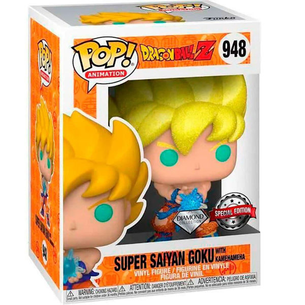 Funko Pop Dragon Ball Z Super Saiyan Goku Exclusive Flerfärgad