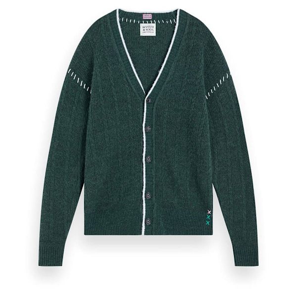 Scotch & Soda 178824 Kardigan Grönt L Man