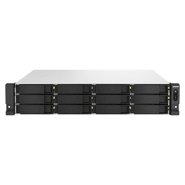Qnap Nas Ts-h1887xu-rp-e2336-32g Grå Sort, Hvid