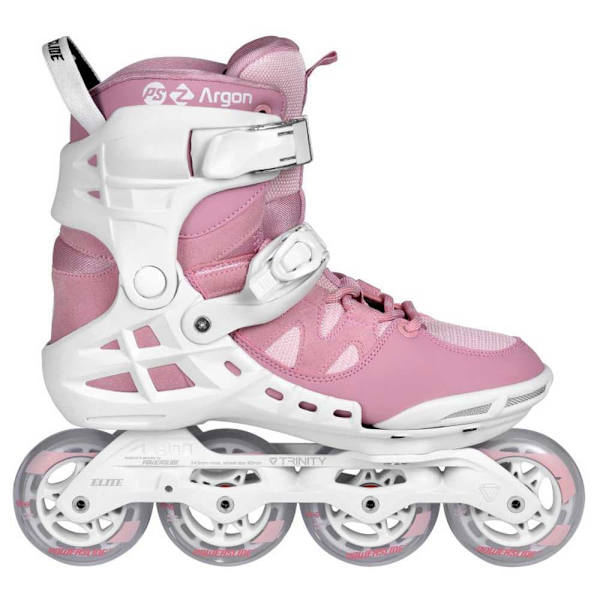 Powerslide Inline Skøjter Phuzion Argon 80 Hvid,Rosa EU 41