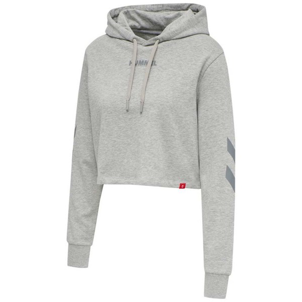 Hummel Luvtröja Legacy Cropped Grå XS Kvinna