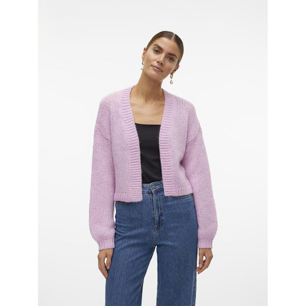 Vero Moda Butter Cardigan Rosa S Kvinde