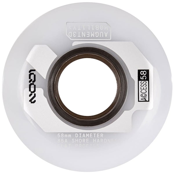 Iqon Skridskor Hjul Access 58 85a 4 Enheter Durchsichtig 58 mm